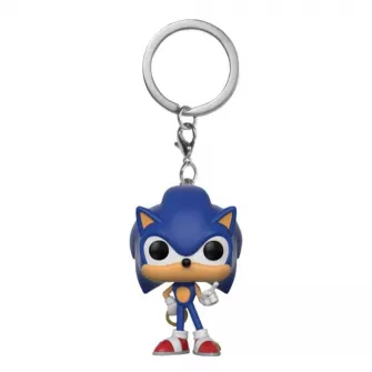 Privesci - Funko POP! Keychain: Games- Sonic w/Ring