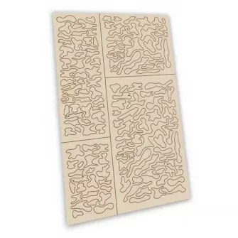 Warhammer pribor i oprema - Self-Adhesive stencils - Classic Camo 2