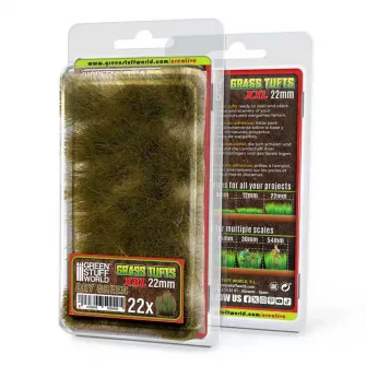 Warhammer pribor i oprema - Grass TUFTs 22mm XXL - DRY GREEN