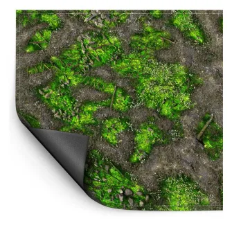 Warhammer pribor i oprema - Wargame Mat - 152.5x111.7cm (44x60'')- Boneblight Marsh