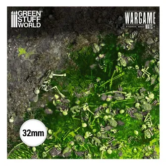 Warhammer pribor i oprema - Wargame Mat - 152.5x111.7cm (44x60'')- Boneblight Marsh