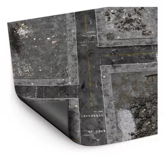 Warhammer pribor i oprema - Wargame Mat - 182.88x121.92cm (4x6')- Ground Zero District