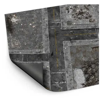 Warhammer pribor i oprema - Wargame Mat - 182.88x121.92cm (4x6')- Ground Zero District