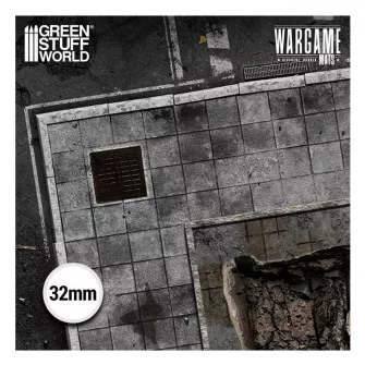 Warhammer pribor i oprema - Wargame Mat - 182.88x121.92cm (4x6')- Ground Zero District