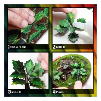 Warhammer pribor i oprema - Printed Plants - Reeds x2 (laser cut)