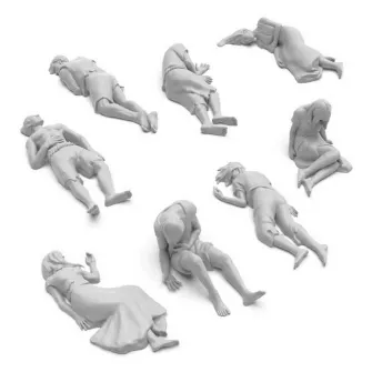 Warhammer pribor i oprema - Dungeons & Fantasy - Dead Human Corpses 1:48