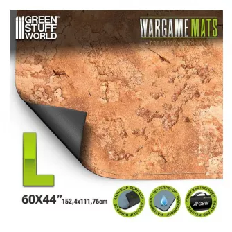 Warhammer pribor i oprema - Wargame Mat - 152.5x111.7cm (44x60'')- Dreadrock Badlands