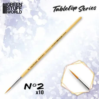 Warhammer pribor i oprema - Tabletop Synthetic Brushes #2 (Pack x10)