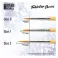Tabletop Synthetic Brushes #2 (Pack x10)