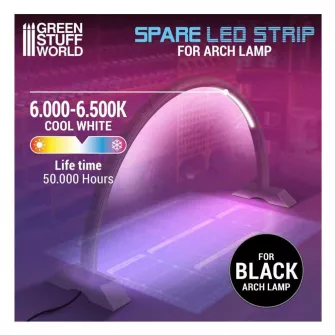 Warhammer pribor i oprema - Spare led strip for Arch LED Lamp 6400K (BLACK)