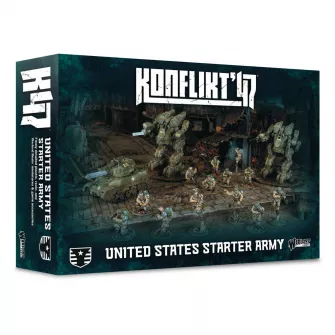 Vojne figure i diorame - Konflikt '47 United States starter army (2025)