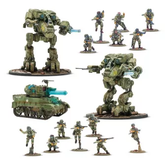 Vojne figure i diorame - Konflikt '47 United States starter army (2025)