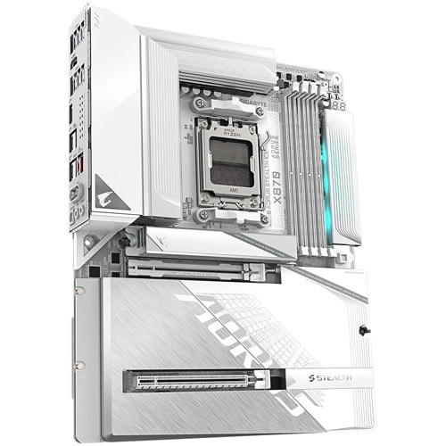 Matične ploče - Matična ploča Gigabyte AM5 X870 Aorus Stealth Ice WIFI7