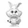 Funko POP! Disney: Sketched - White Rabbit