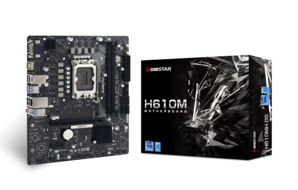Matične ploče - Matična ploča 1700 Biostar H610MH D5  VGA/HDMI M.2