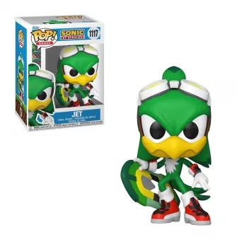 Funko POP! Figure - Funko POP! Games: Sonic - Jet The Hawk w/Board