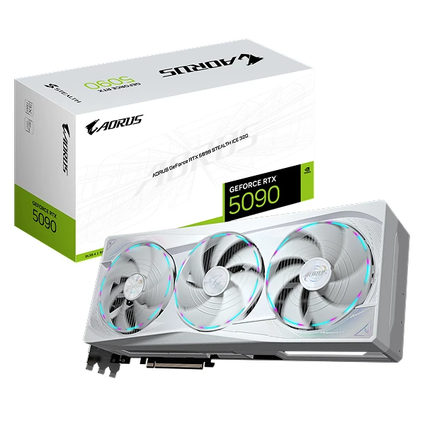 Grafičke karte - Grafička karta Gigabyte AORUS GeForce RTX 5090 AORUS STEALTH ICE 32GB GV-N5090AORUSST ICE -32GD