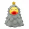Lilalu Patkica - Grey Christmas Tree - Rubber Duck 9cm