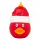 Lilalu Patkica - Christmas Ball With Hat - Rubber Duck 9cm