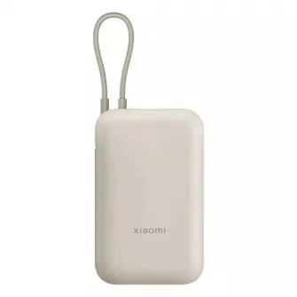 Power bank - Mi Power Bank 10000mAh (Integrated Cable) Tan GL