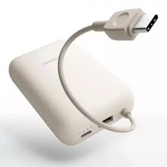 Power bank - Mi Power Bank 10000mAh (Integrated Cable) Tan GL