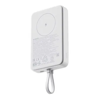 Power bank - Mi 33W Magnetic Power Bank 10000mAh (Integrated Cable) White