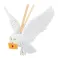Harry Potter - Sorting Hat, Platform9 3/4 and Hedwig Ornaments