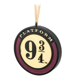 Merchandise razno - Harry Potter - Sorting Hat, Platform9 3/4 and Hedwig Ornaments