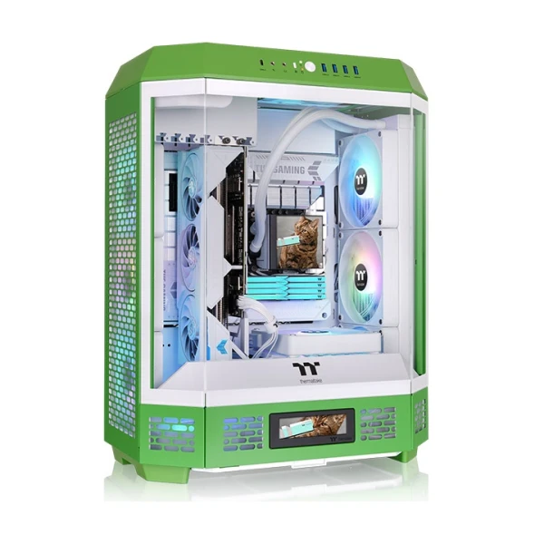 Kućišta - Kućiste ThermalTake The Tower 600 Light-year green
