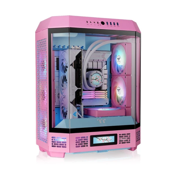 Kućišta - Kućiste ThermalTake The Tower 600 Bubble pink