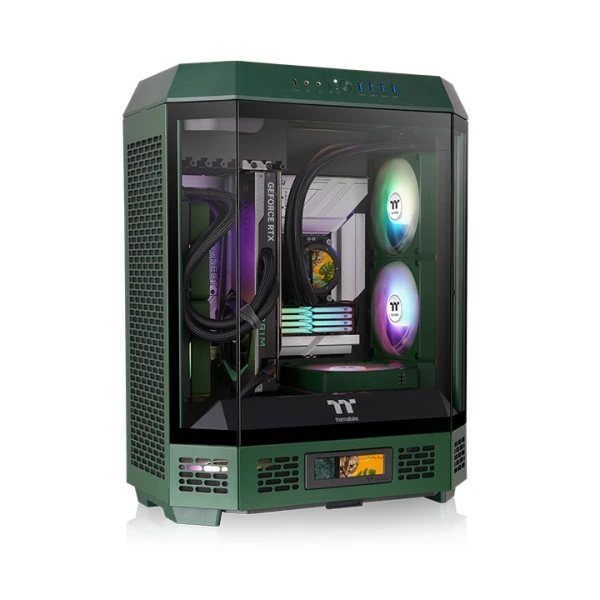 Kućišta - Kućiste ThermalTake The Tower 600 Racing green