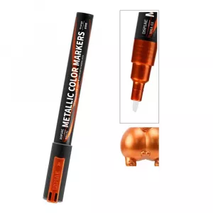 Super Metallic Paint Marker Metallic Orange - MKA-02