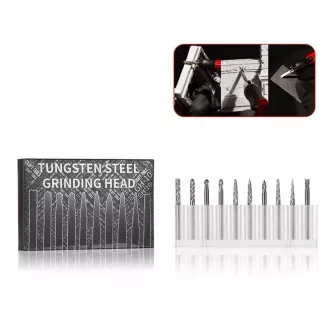Pribor i oprema za makete - Tungsten Steel Grinding Head Set - GH-10