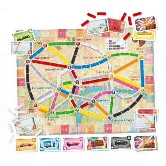 Društvene igre - Board Game Ticket To Ride London (ENG)