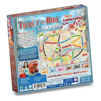 Društvene igre - Board Game Ticket To Ride London (ENG)
