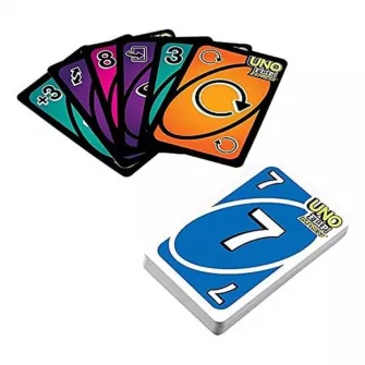 Društvene igre - Board Game Mattel UNO Flip Express - Card Game
