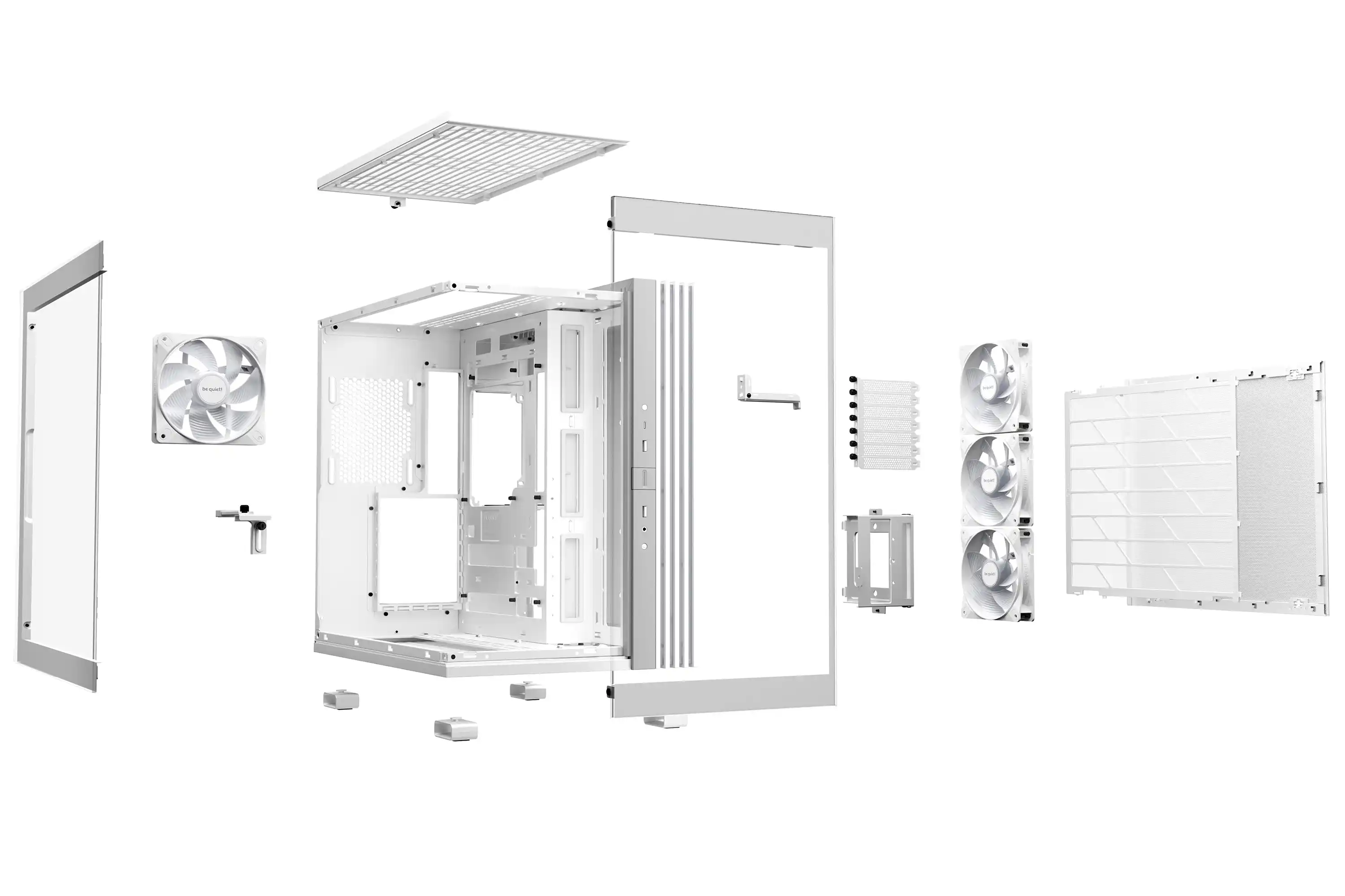 Kućišta - Kućište Be Quiet  Lite Base 600LX White  BGW68