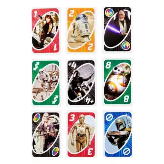 Društvene igre - Board Game Mattel UNO - Star Wars - Card Game