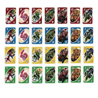 Društvene igre - Board Game Mattel UNO - The Amazing Spiderman - Card Game