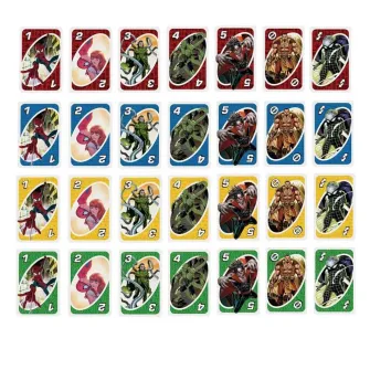 Društvene igre - Board Game Mattel UNO - The Amazing Spiderman - Card Game