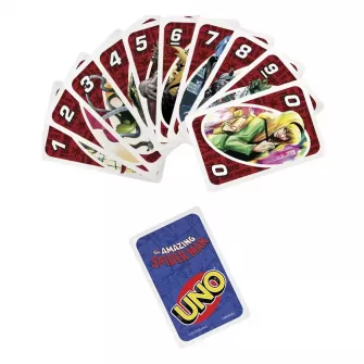 Društvene igre - Board Game Mattel UNO - The Amazing Spiderman - Card Game