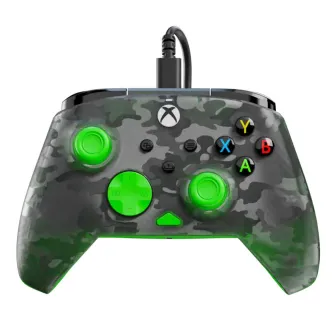 Gejmpedi - Turtle Beach - XBOX Wired Controller Rematch Core Ghost Camo Black/Green