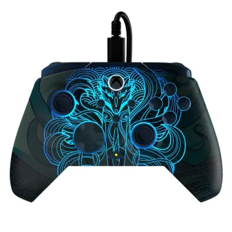 Gejmpedi - Turtle Beach - XBOX Wired Controller Rematch Advanced Blue Kitsune Everglow