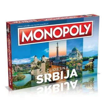 Društvene igre - Board Game Monopoly - Čudesna Srbija