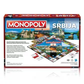 Društvene igre - Board Game Monopoly - Čudesna Srbija
