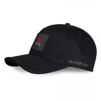 Kačketi i kape - Playstation - Men's Logo Black Adjustable Cap