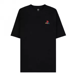 Majice - Playstation - Men's Back Console Short Sleeved T-Shirt (M)