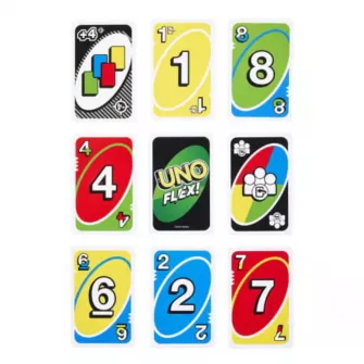 Društvene igre - Board Game Mattel UNO - Flex! - Card Game