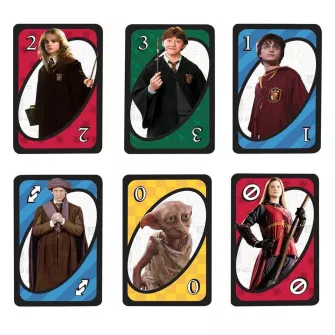 Društvene igre - Board Game Mattel UNO - Harry Potter - Card Game