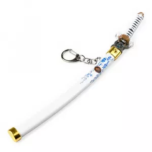 Sword Keychain - Onimaru Kunitsuna Sword (White)
